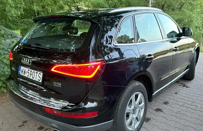 Audi Q5 cena 74900 przebieg: 185177, rok produkcji 2015 z Warszawa małe 92